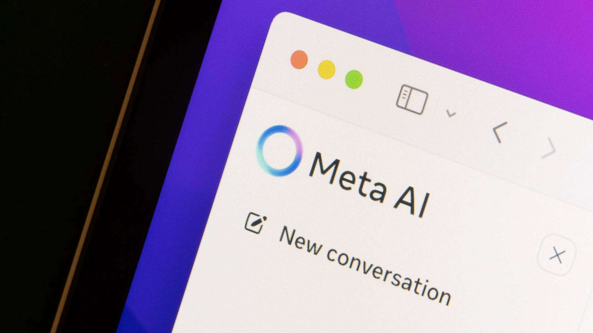 Página do Meta AI