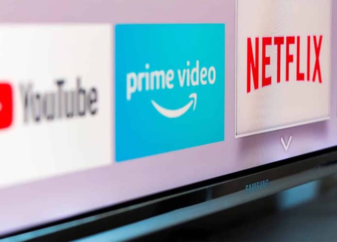 Botões para canais de streaming