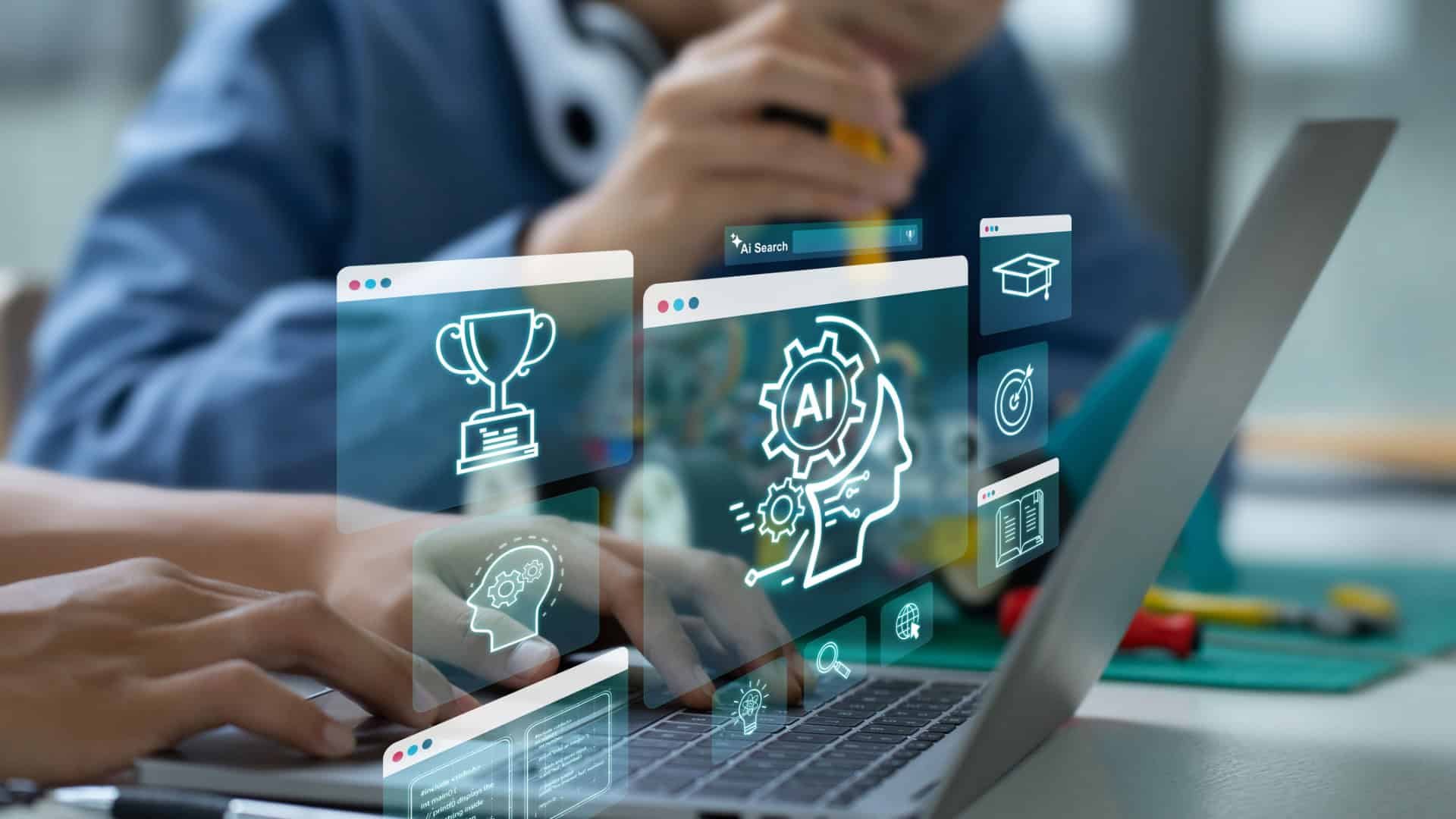 Adolescentes usam IA para estudar