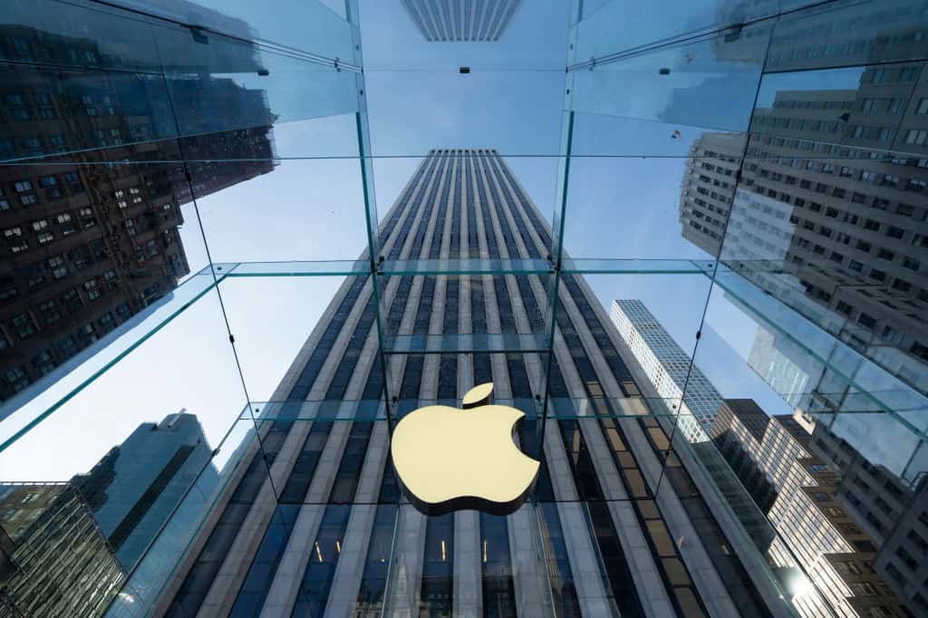 Fachada de loja da Apple