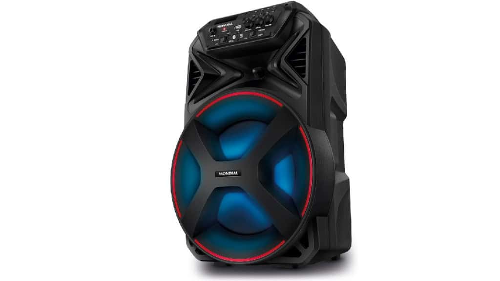 Caixa Amplificada Connect Partyplus, Mondial, Preto, 250W RMS, Bivolt - CM-250