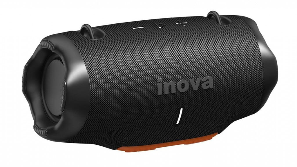 Caixa de Som Bluetooth, Caixa de Som Bluetooth Portátil, IPX6, Alto-Falante Hi-Fi, Luz RGB Surround, Portátil, Suporte para TWS (preto)