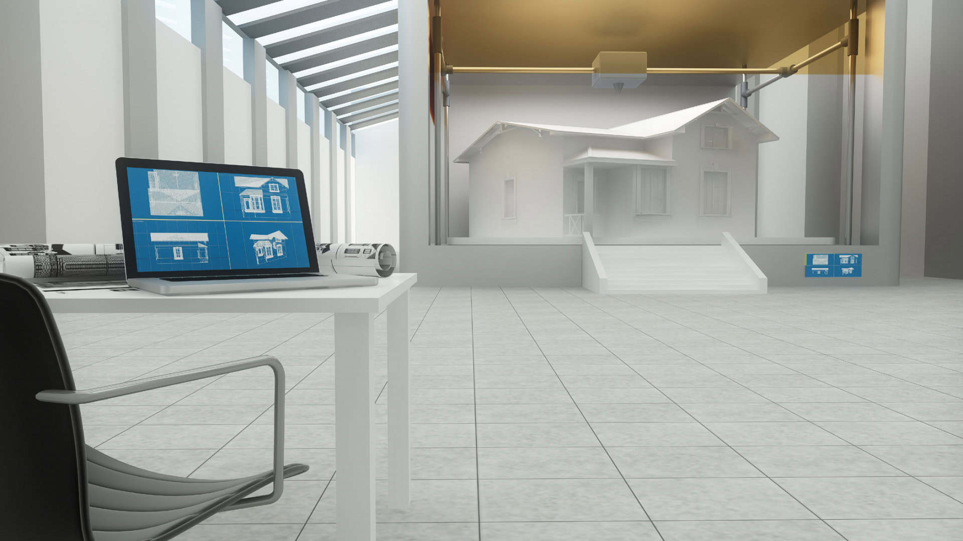 Casa impressa em 3D