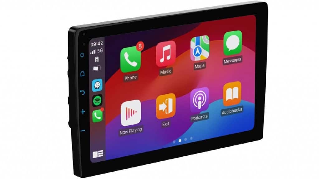 Multimídia Android 2GB 32GB 9pol Universal CarPlay Android Auto Espelhamento