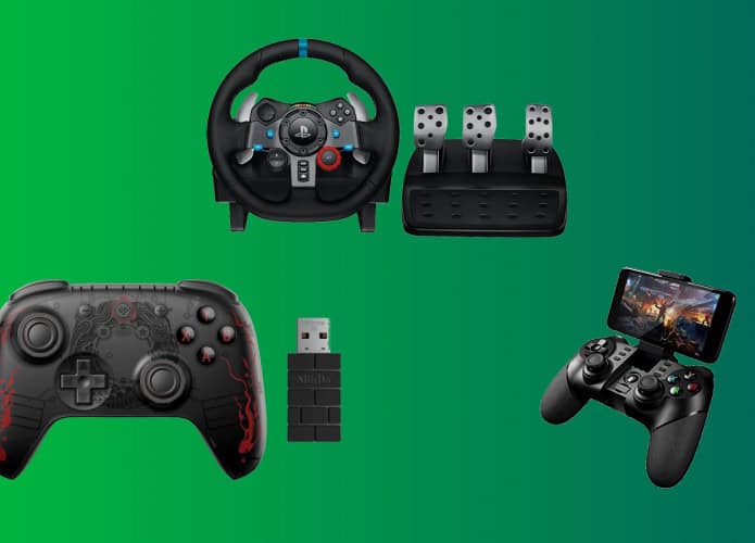 Controles e acessórios