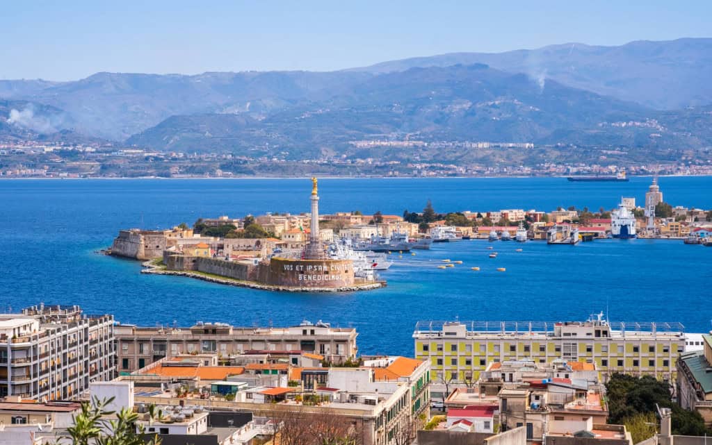 Estreito de Messina, na Itália