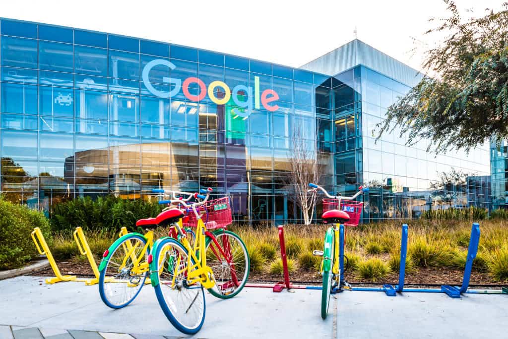 Fachada do Google