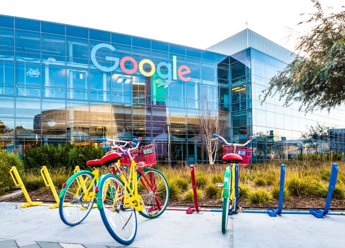 Fachada do Google