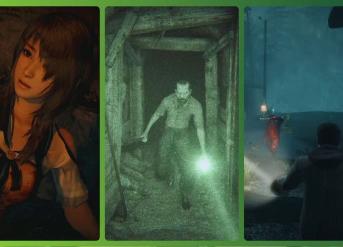 Fatal Frame, Outlast 2 e Alan Wake 2