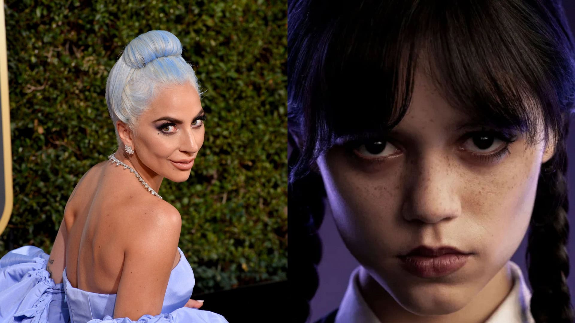 lady gaga e wandinha