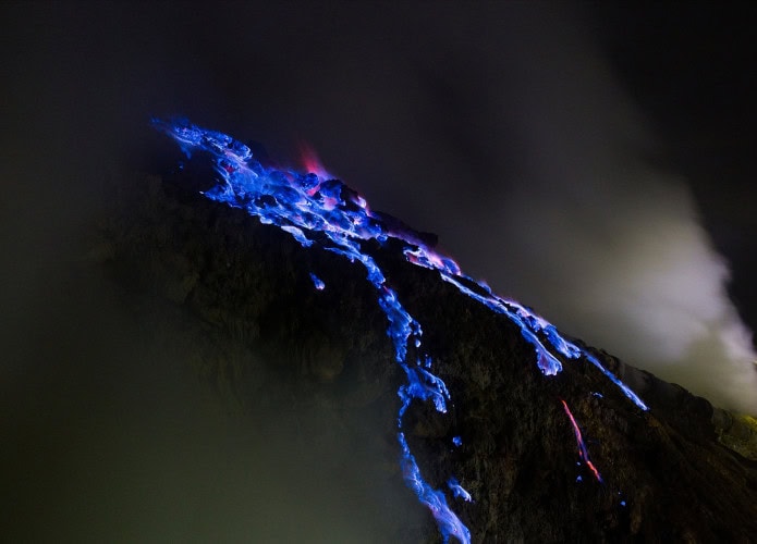 lava azul