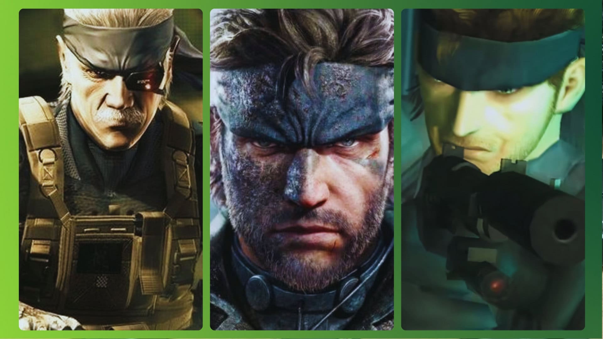 Metal Gear Solid 4, Metal Gear Solid 3 (Remake) e Metal Gear Solid 2