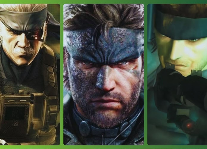 Metal Gear Solid 4, Metal Gear Solid 3 (Remake) e Metal Gear Solid 2