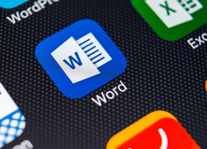 microsoft word