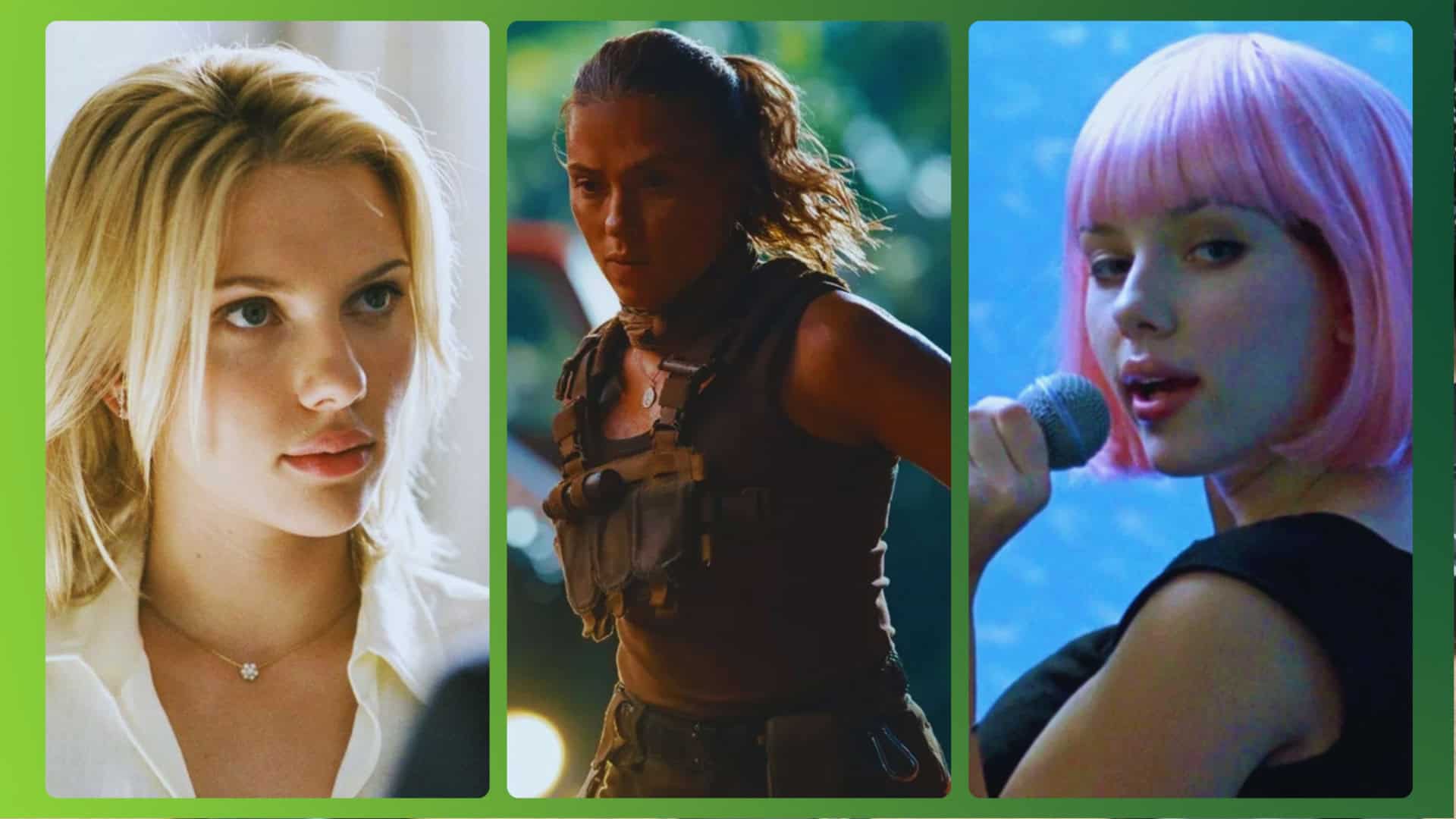 montagem de filmes da Scarlett Johansson