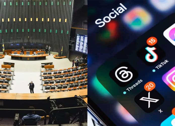 câmara dos deputados e redes sociais