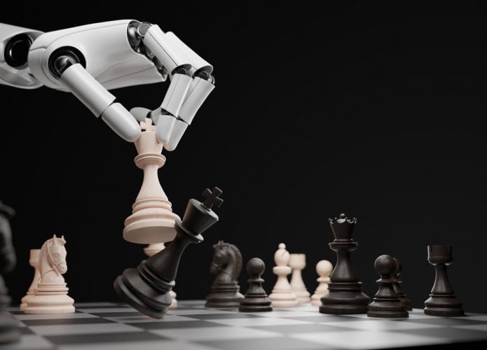 xadrez, inteligência artificial, robô
