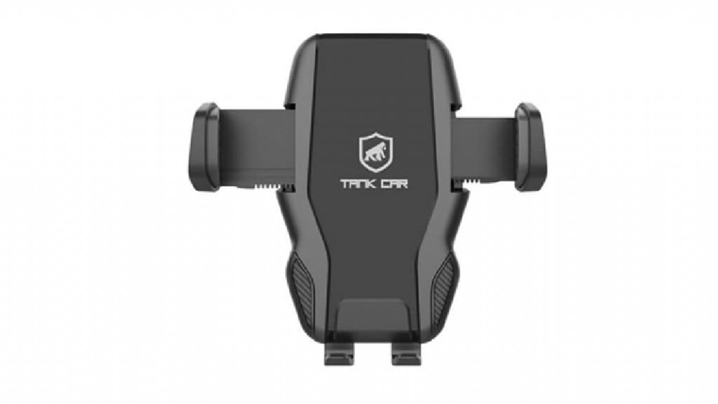 Gshield Suporte Veicular Universal para Celular com Haste de Ventosa e Clip para Ar Condicionado, Tank Dinamic