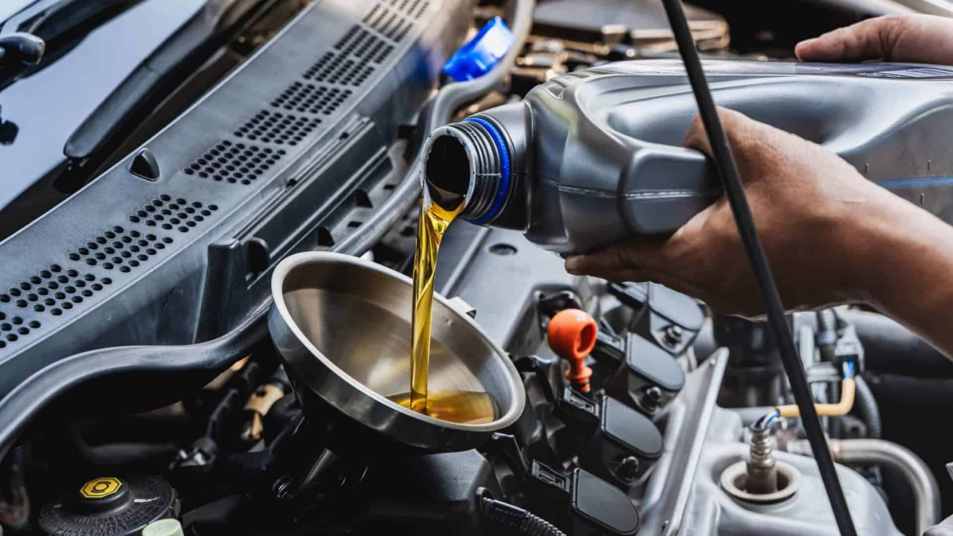Óleo do carro