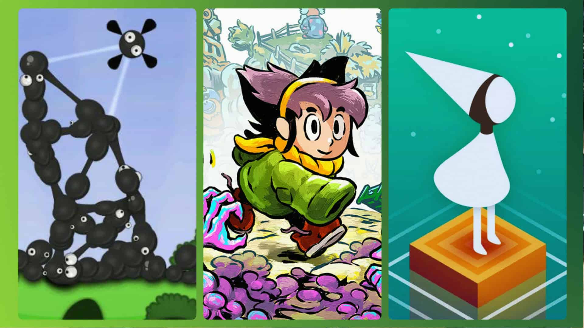 World of a Goo, Arrenger e Monument Valley