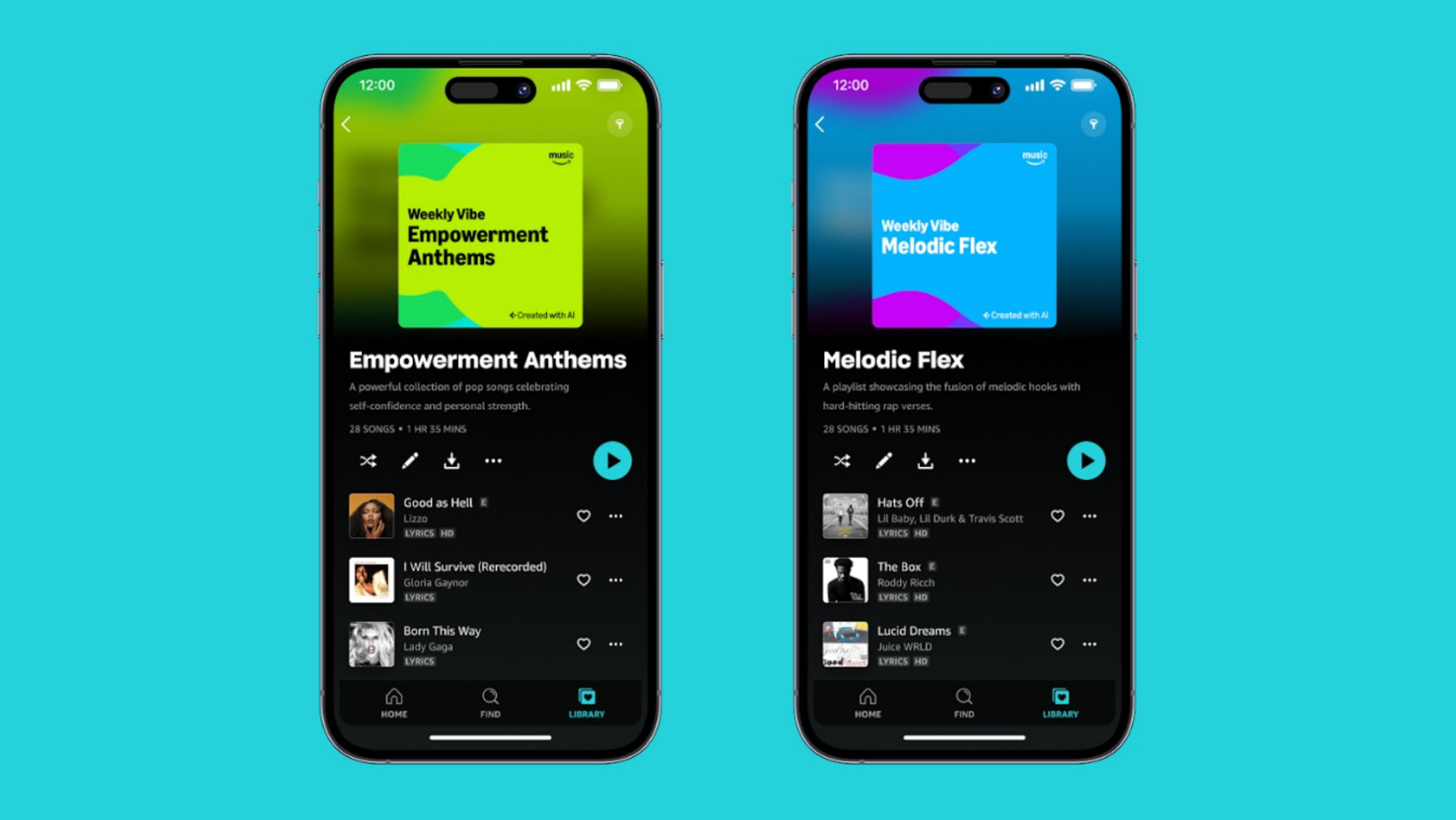 Amazon Music will have “humor” weekly playlists created by IA