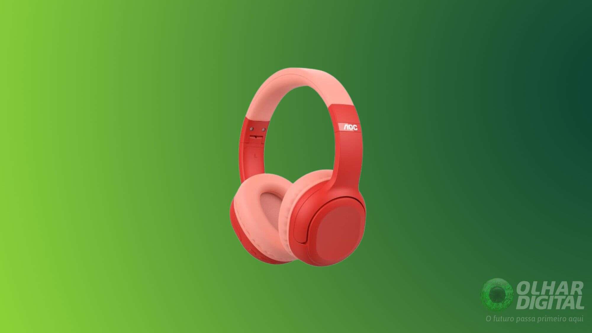 AOC - fone de ouvido Bluetooth Luccas neto Adventureiro