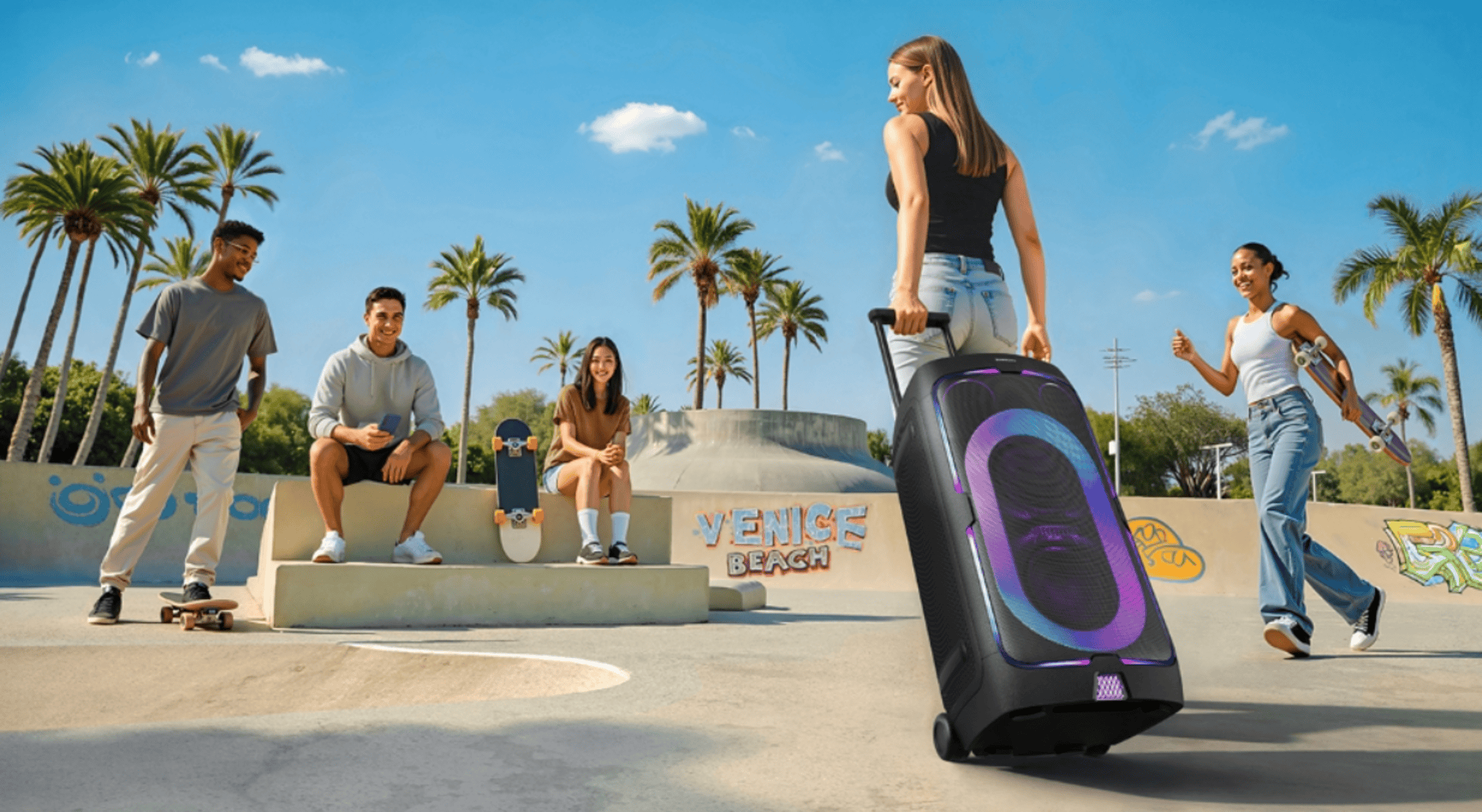 IFA 2025: Samsung trará Sound Tower que vira karaokê e dura até 18 horas