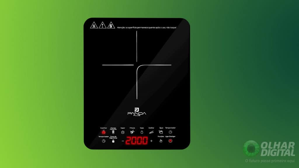 Cooktop Portátil PandaPlus 2000 W