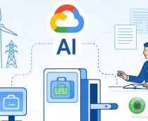 Ilustração sobre impactos da inteligência artificial (IA) do Google em setores estratégicos do Brasil
