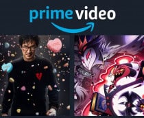 Montagem com pôsteres do filme Amor Bandido e da série Helluva Boss, dois entre os lançamentos da semana entre 8 e 14 de setembro no Prime Video da Amazon