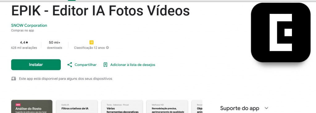 Aplicativo Epik