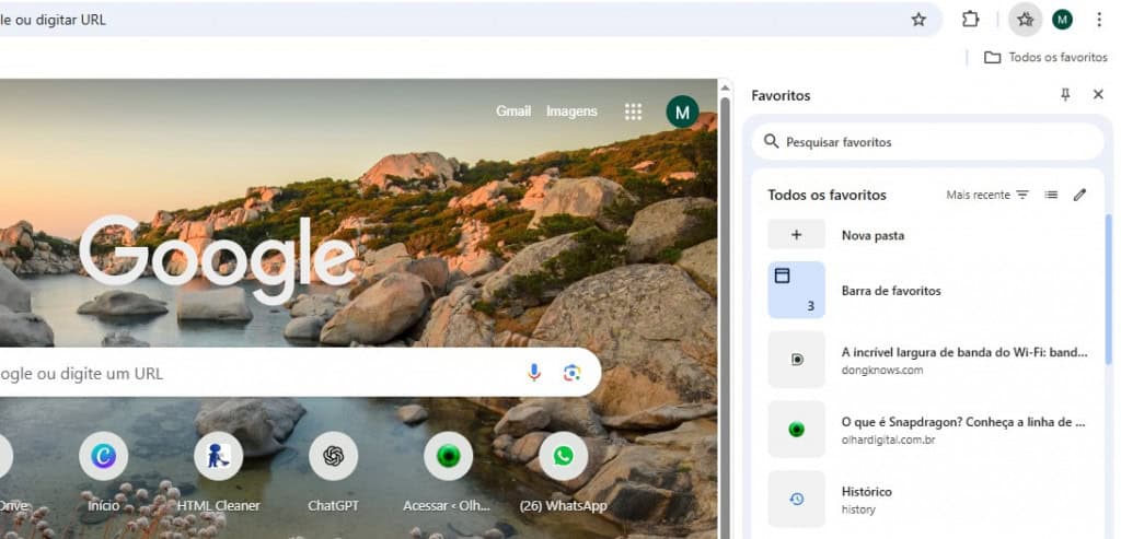 Sites favoritos