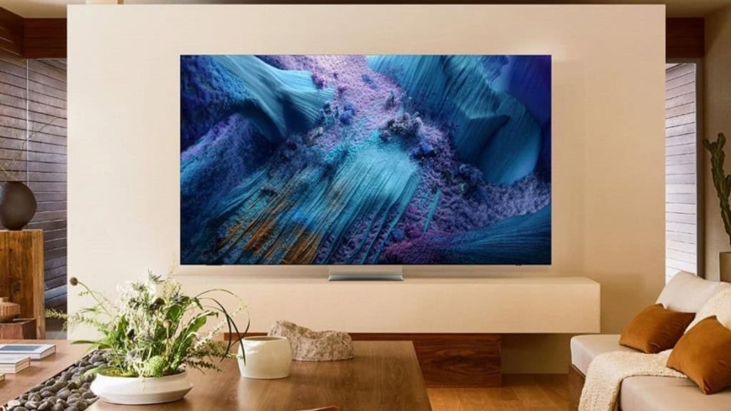 Smart TV Neo QLED 8K da Samsung numa sala