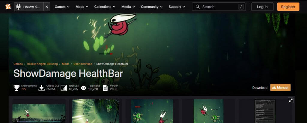 Mod ShowDamage HealthBar