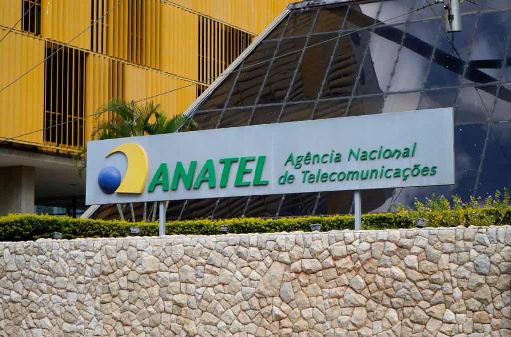 Fachada da Anatel em Brasília (DF)