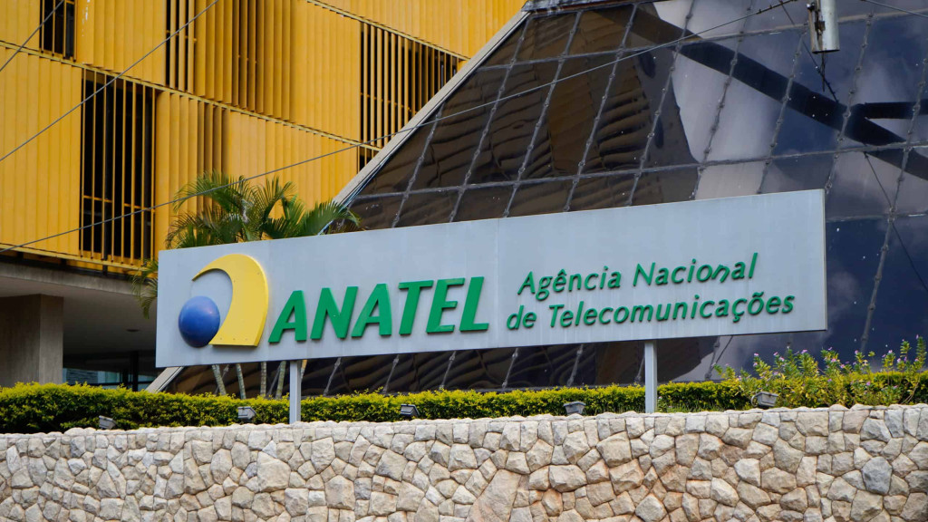 Fachada da Anatel em Brasília (DF)
