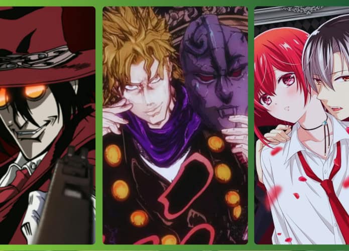 Animes de vampiro: Hellsing, JoJo Phantom Blood e Vampire Dormitory