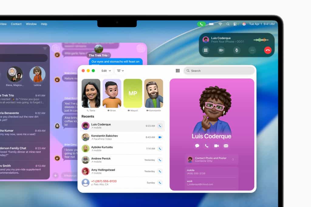 macos app telefone