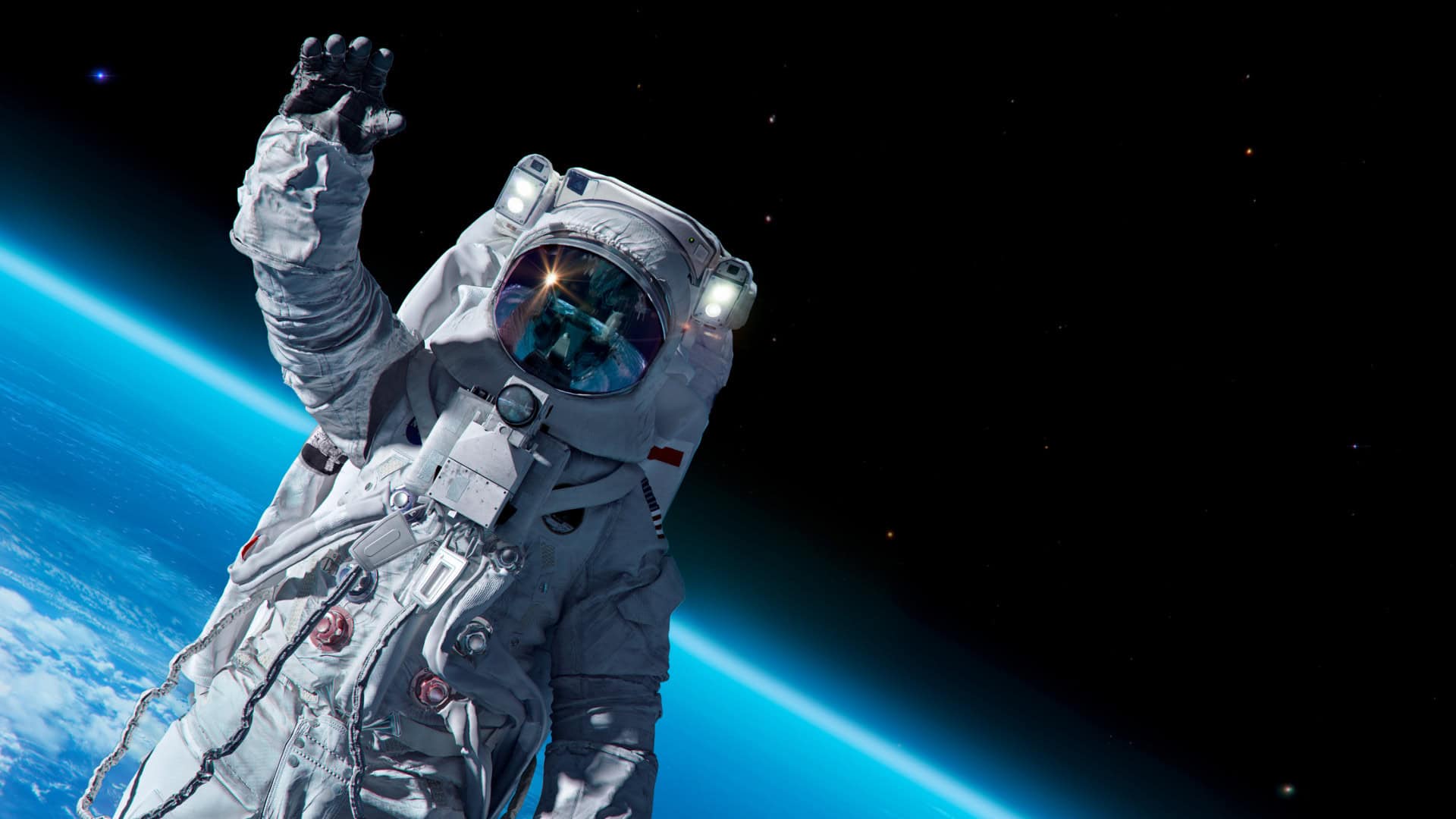Astronauta no espaço