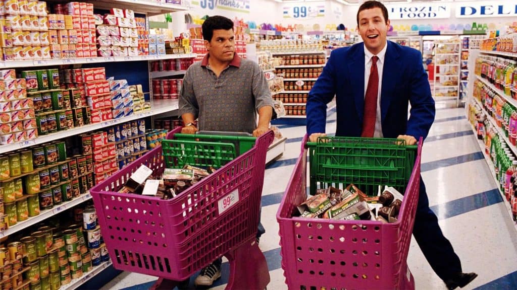 adam sandler no mercado
