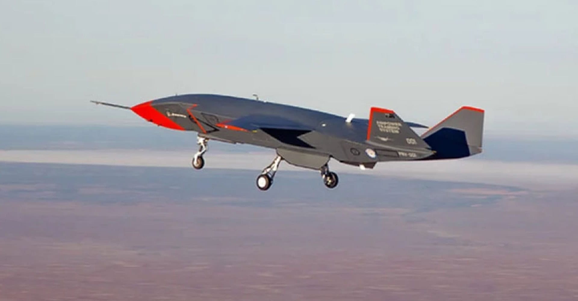 MQ-28 Ghost Bat é o primeiro drone 100% australiano desenvolvido em parceria com a Boeing (Imagem: Boeing/Divulgação)