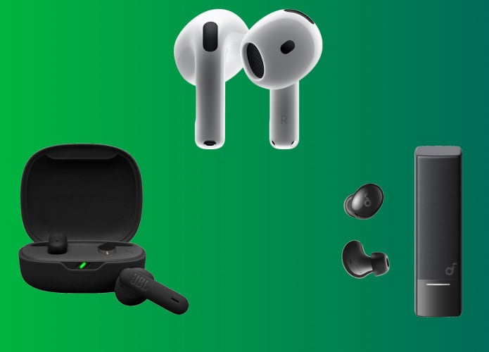Fones de ouvido em oferta