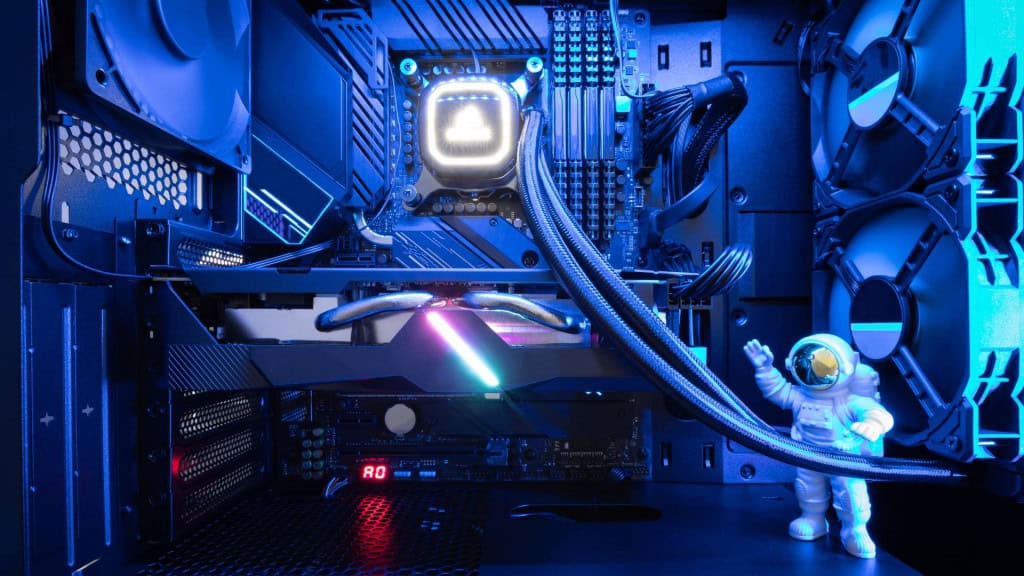 Setup gamer - gabinete personalizado