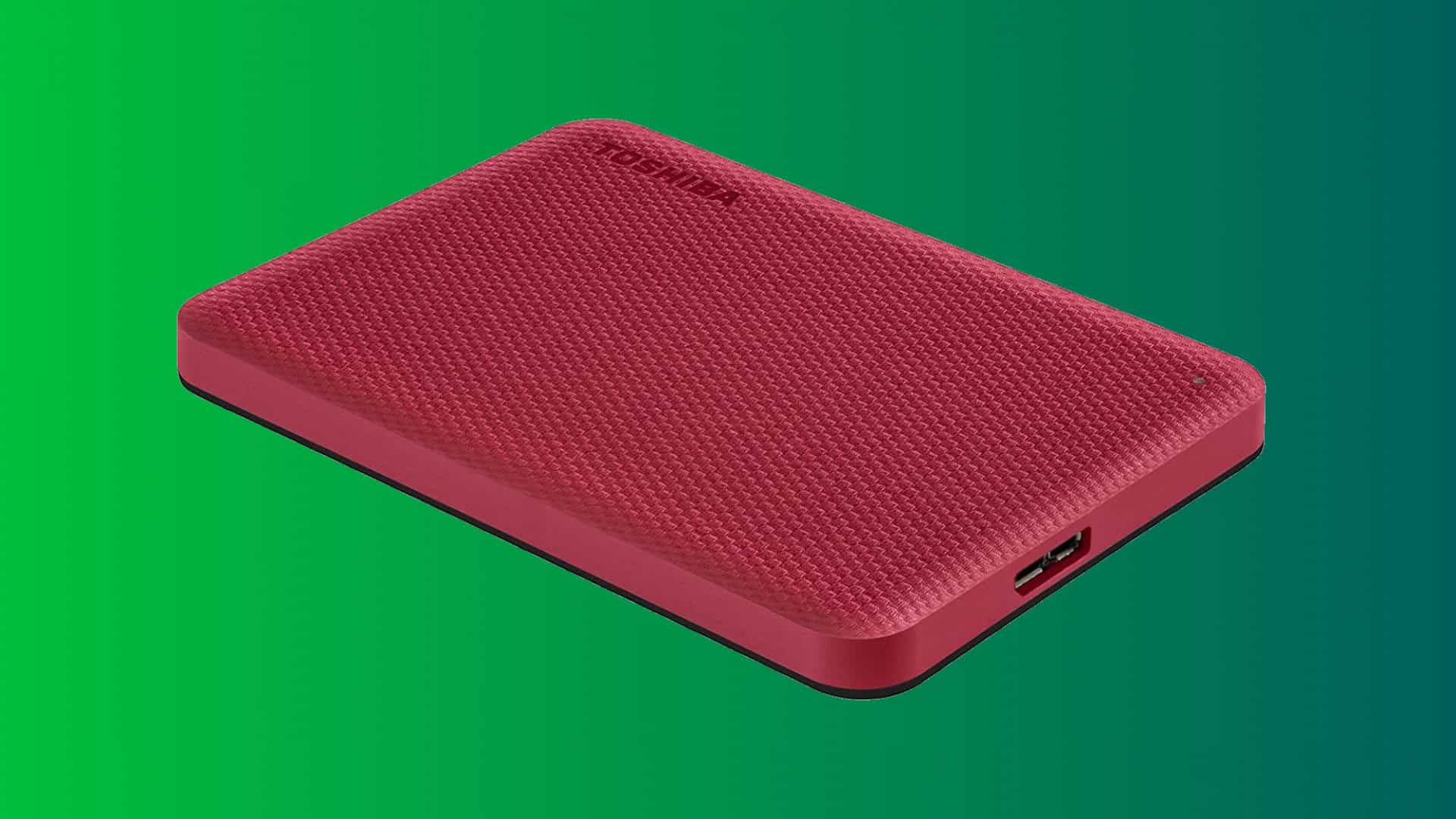 HD externo Toshiba em oferta