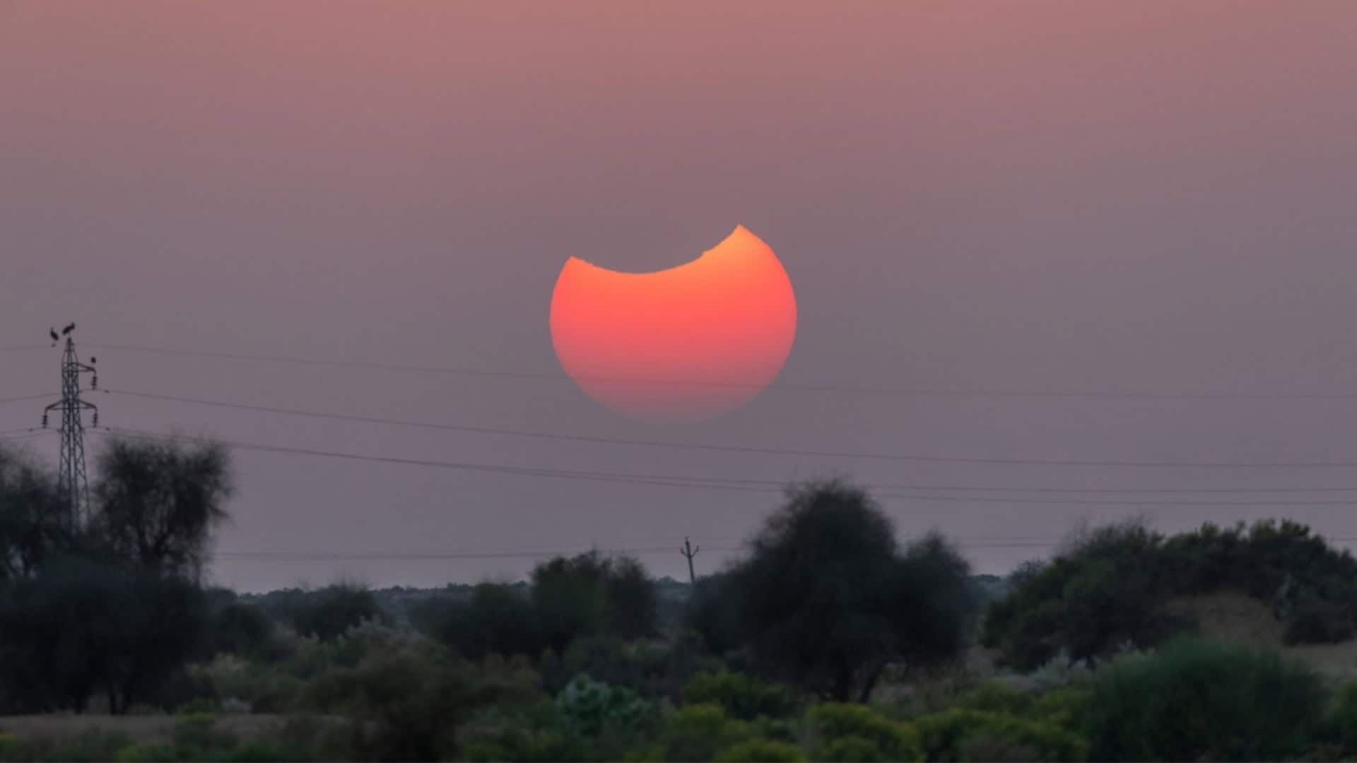 Eclipse solar parcial