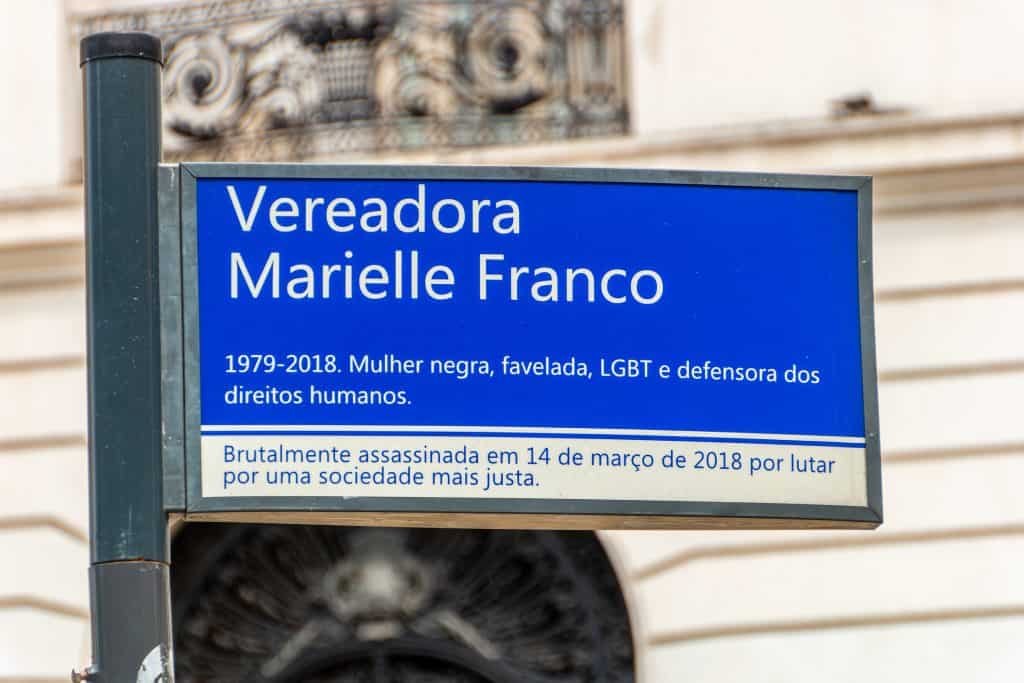 placa marielle franco