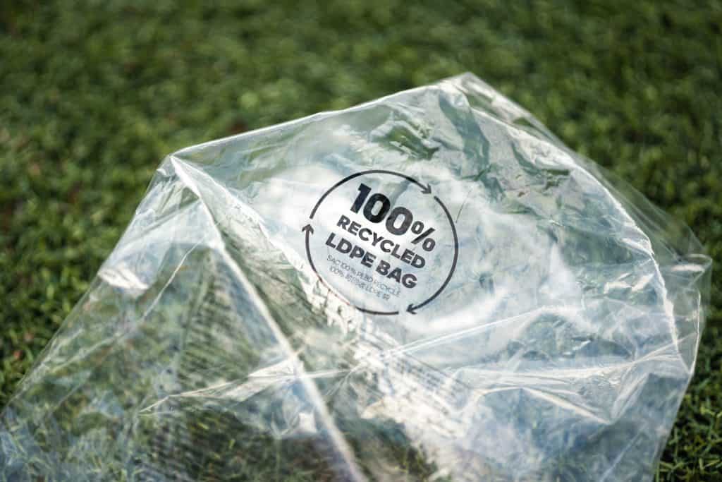 plástico reciclado