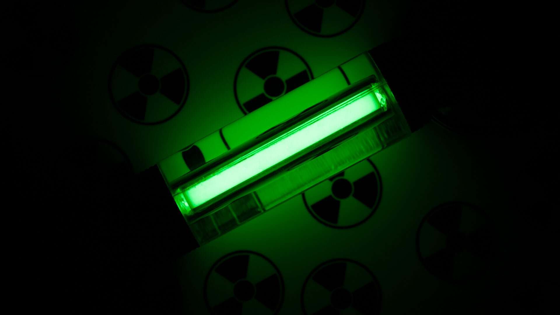 luz radioativa