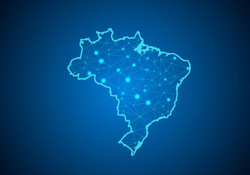 mapa brasil tecnologia