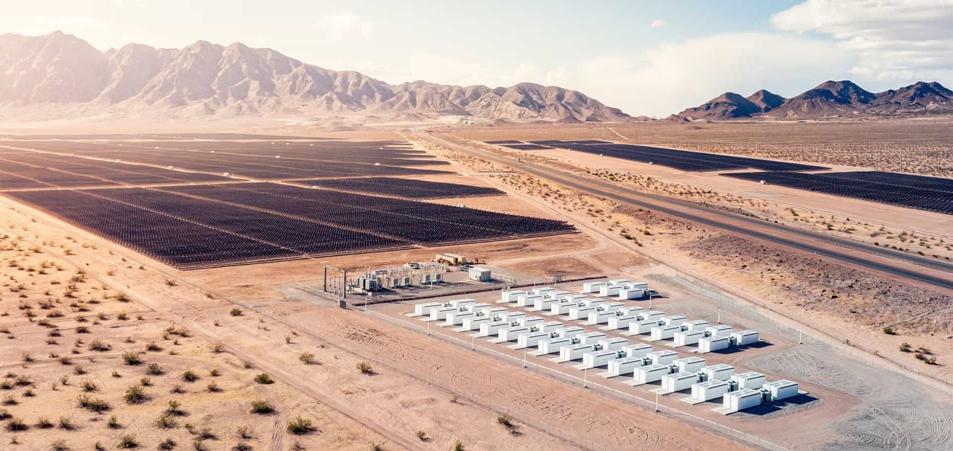 Istalações do Tesla Megapack